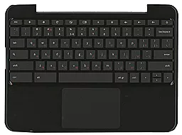 Клавиатура для ноутбука Samsung Chromebook XE500 с топ панелью черная