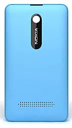 Задняя крышка корпуса Nokia 210 Asha (RM-929) Original Blue - фото Задняя крышка корпуса Nokia 210 Asha (RM-929) Original Blue