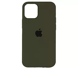 {"ru": "Чехол", "uk": "Чохол"} Silicone Case Full для Apple iPhone 15 Pro Max Dark Olive