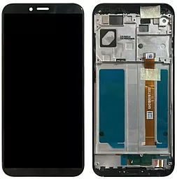 Дисплей Lenovo K5 Play (L38011) с тачскрином и рамкой, Black - фото Дисплей Lenovo K5 Play (L38011) с тачскрином и рамкой, Black