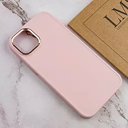 Чохол Epik TPU Bonbon Metal Style для Apple iPhone 12 Pro, iPhone 12 (6.1") Рожевий / Light Pink - мініатюра 4