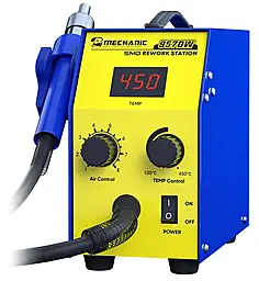 Паяльная станция Mechanic 957DW (фен, 600Вт)