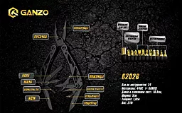 Мультитул Ganzo G202B - миниатюра 17