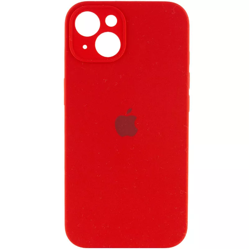 Чохол Silicone Case Full Camera для Apple iPhone 13 Red - фото 1
