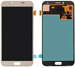 Дисплей Samsung Galaxy J4 J400 с тачскрином, оригинал, Gold - фото Дисплей Samsung Galaxy J4 J400 с тачскрином, оригинал, Gold