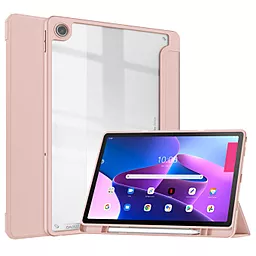 Чехол для планшета BeCover Soft Edge с креплением для стилуса для Lenovo Tab M10 Plus TB-125F (3rd Gen) 10.61" Rose Gold (708369) - фото Чехол для планшета BeCover Soft Edge с креплением для стилуса для Lenovo Tab M10 Plus TB-125F (3rd Gen) 10.61" Rose Gold (708369)
