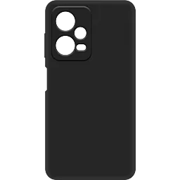 Чехол MAKE Silicone для Xiaomi Redmi Note 12 Pro 5G Black