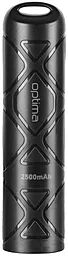 Повербанк Optima Promo Series OP-2 2500mAh Black - фото Повербанк Optima Promo Series OP-2 2500mAh Black