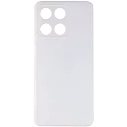 Чехол Silicone Case Candy Full Camera для Huawei Honor X6a White