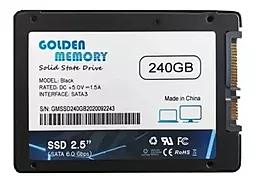 Накопичувач SSD Golden Memory 240 GB (AV240CGB/GMSSD240GB)