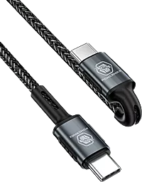 USB Кабель Powermax Bravo 65W USB Type-C -> Type-C Cable Black (PWRMX042PDСС) - мініатюра 4