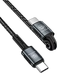 Кабель Powermax Bravo USB Type-C - Type-C 65w 3.25a 1м PD cable Black (PWRMX042PDСС) - миниатюра 4 Кабель Powermax Bravo USB Type-C - Type-C 65w 3.25a 1м PD cable Black (PWRMX042PDСС) - миниатюра 4