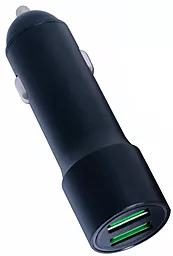 Автомобильное зарядное устройство Veron C-701A 2.4a 2xUSB-A ports car charger black - фото Автомобильное зарядное устройство Veron C-701A 2.4a 2xUSB-A ports car charger black