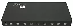 Відео спліттер HDMI - HDMI 8 портів підтримка 3D (VE 405) Viewcon - фото Відео спліттер HDMI - HDMI 8 портів підтримка 3D (VE 405) Viewcon