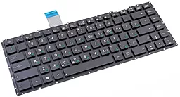Клавіатура для ноутбуку Asus X401 без рамки чорна