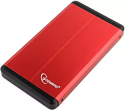 Кишеня для HDD Gembird EE2-U3S-2-R Red - фото Кишеня для HDD Gembird EE2-U3S-2-R Red