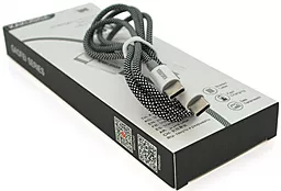 Кабель iKaku KSC-723 GAOFEI USB Type-C - Type-C 60w 3a 1м PD cable Black - фото Кабель iKaku KSC-723 GAOFEI USB Type-C - Type-C 60w 3a 1м PD cable Black