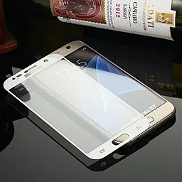 Защитное стекло 1TOUCH 3D Full Cover Samsung G930 Galaxy S7 White - миниатюра 3