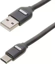 Кабель XO NB150 USB-A - Type-C 12w 2.4a 1м cable Black - фото Кабель XO NB150 USB-A - Type-C 12w 2.4a 1м cable Black