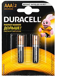 Батарейки Duracell AAА (LR03) MN2400 2шт (81484984) - миниатюра 1