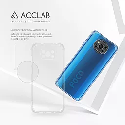 Чохол ACCLAB Shockproof для Xiaomi Poco X3 Transparent - мініатюра 5 Чохол ACCLAB Shockproof для Xiaomi Poco X3 Transparent - мініатюра 5