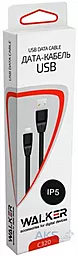 Кабель Walker C320 USB-A - micro USB 12w 2.4a 1м cable White - миниатюра 2 Кабель Walker C320 USB-A - micro USB 12w 2.4a 1м cable White - миниатюра 2