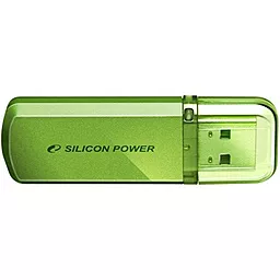 Флешка Silicon Power 4Gb Helios 101 (SP004GBUF2101V1N) Green - фото Флешка Silicon Power 4Gb Helios 101 (SP004GBUF2101V1N) Green