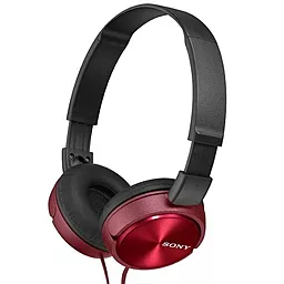 Наушники Sony MDR-ZX310 Red - фото Наушники Sony MDR-ZX310 Red