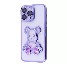 Чохол Shining Bear Case для Apple iPhone 15 Pro Max Purple