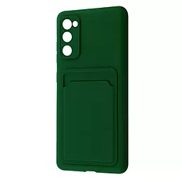 Чехол Wave Colorful Pocket для Samsung Galaxy S20 FE (G780F) Dark Green