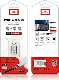 Адаптер-переходник Earldom ET-TC07 USB-A - Type-C White - миниатюра 3