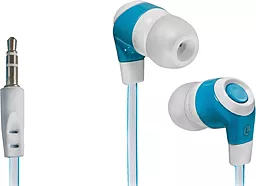 Наушники Defender Trendy-702 White/Blue - фото Наушники Defender Trendy-702 White/Blue