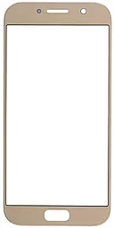 Корпусное стекло дисплея Samsung Galaxy A7 A720F 2017 (original) Gold - фото Корпусное стекло дисплея Samsung Galaxy A7 A720F 2017 (original) Gold