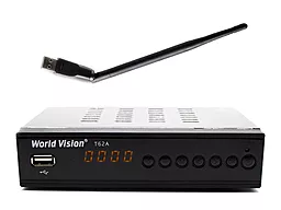 Комплект цифрового ТВ World Vision T62A + Wi-Fi Адаптер