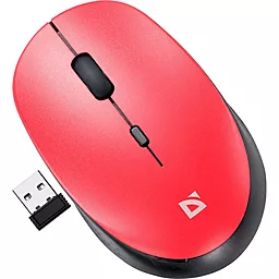 Компьютерная мышка Defender Auris MB-027 Silent Wireless Red (52026)