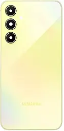Задняя крышка корпуса Samsung Galaxy A35 A356 со стеклом камеры, Original Lemon - фото Задняя крышка корпуса Samsung Galaxy A35 A356 со стеклом камеры, Original Lemon