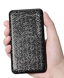 Повербанк Usams US-CD32 20000mah Mosaic Series Black - фото Повербанк Usams US-CD32 20000mah Mosaic Series Black