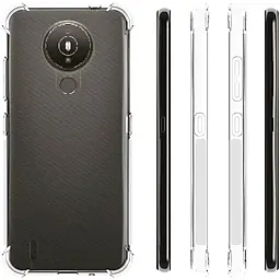 Чохол BeCover Anti-Shock для Nokia 1.4 Clear (706965) - мініатюра 6 Чохол BeCover Anti-Shock для Nokia 1.4 Clear (706965) - мініатюра 6