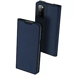 Чехол Dux Ducis с карманом визиток Samsung A037 Galaxy A03s  Blue