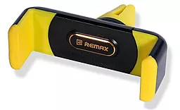 Держатель Remax RM-C01 Black / Yellow (RMX-RM-01BK) - фото Держатель Remax RM-C01 Black / Yellow (RMX-RM-01BK)