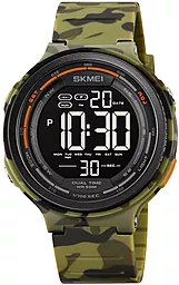 Наручний годинник SKMEI 1841CMGN Army Green Camo - фото Наручний годинник SKMEI 1841CMGN Army Green Camo