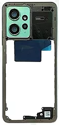 Рамка корпуса Xiaomi Redmi Note 12 4G со стеклом камеры Mint Green
