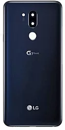 Задня кришка корпусу LG G7 ThinQ G710 зі склом камери, Original Aurora Black