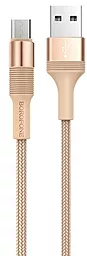 Кабель USB Borofone BX21 micro USB Cable Rose/Gold