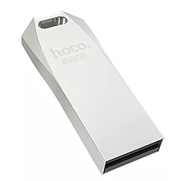 Флешка Hoco 128 GB UD4 Intelligent USB 2.0 Silver - фото Флешка Hoco 128 GB UD4 Intelligent USB 2.0 Silver