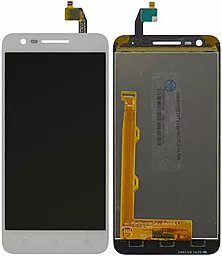 Дисплей Lenovo C2 (k10a40) з тачскріном, оригінал, White - фото Дисплей Lenovo C2 (k10a40) з тачскріном, оригінал, White