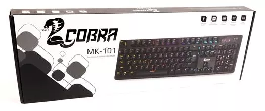 Клавиатура Cobra MK-101 Black - фото 7
