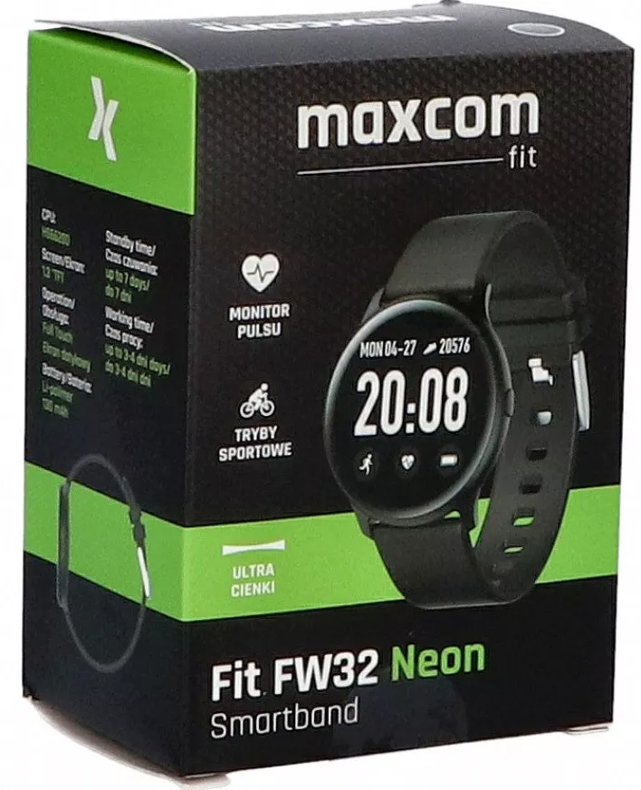 Смарт-годинник Maxcom Fit FW32 Neon Black - фото 7