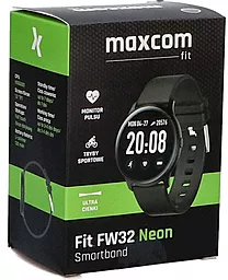 Смарт-годинник Maxcom Fit FW32 Neon Black - мініатюра 7 Смарт-годинник Maxcom Fit FW32 Neon Black - мініатюра 7