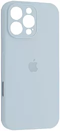{"ru": "Чехол", "uk": "Чохол"} Silicone Case Full Camera для Apple iPhone 16 Pro Light Blue